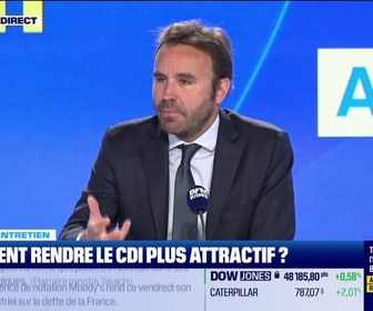 Replay Good Morning Business - Le Grand entretien : Contrats courts, les négociations patinent - 10/04