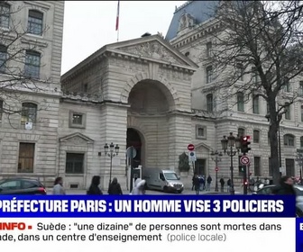 Replay BFM Story - Story 3 : un homme attaque des policiers devant la préfecture de police de Paris - 04/02