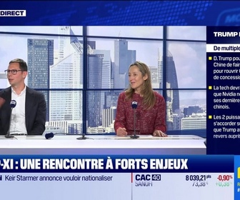 Replay BFM Bourse - Le Club : Les marchés attendent-ils trop de la visite de D Trump en Chine ? - 11/05