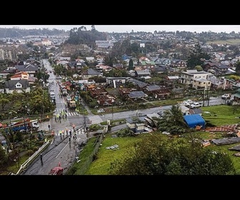 Replay Tornade laisse une traînée de destruction à Puerto Varas