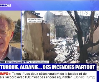 Replay News Box - Grèce, Turquie, Albanie... Des incendies partout - 27/07