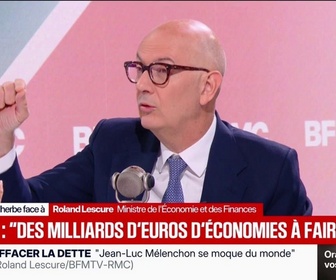 Replay Face à Face - On se moque du monde: Roland Lescure, ministre de l'Économie, réagit après que LFI dénonce un chantage autour du vote du budget