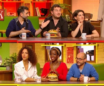 Replay Burger Quiz avec Noémie Lenoir, Kheiron, Maurice Barthélemy et Marina Rollman