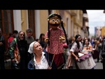Replay Des artistes à Bogotá protestent contre les coupes dans la culture