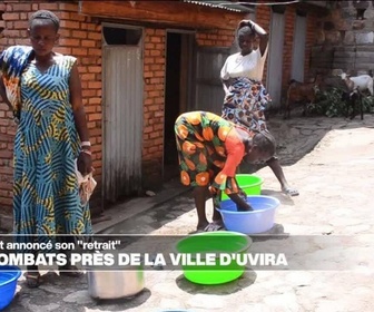 Replay Journal de l'Afrique - RD Congo : combats autour d'Uvira, le gouvernement met en cause le retrait de l'AFC/M23
