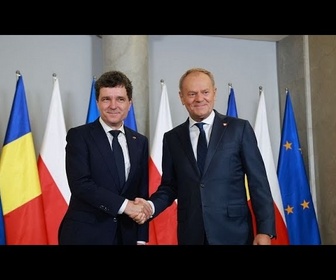 Replay Pologne : vainqueur de la présidentielle roumaine, Nicușor Dan rend visite à Donald Tusk