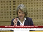 Replay 100% Sénat - La feuille de route d'Anne Genetet à l'éducation nationale