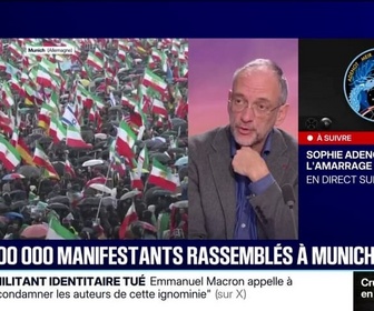 Replay 20H BFM - Je pense qu'il y aura une intervention militaire américaine en Iran, estime le docteur en géopolitique Frédéric Encel