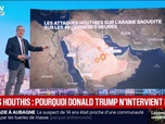 Replay BFM Première - L'ÉDITO INTERNATIONAL - Après la série d'attaques des Houthis à Riyad, pourquoi Donald Trump n'intervient pas?