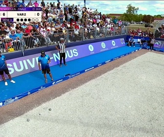 Replay Championnats de France - la finale doublettes messieurs - Pétanque