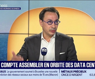 Replay Good Morning Business - French Tech : Alatyr compte assembler en orbite des data centers - 14/09