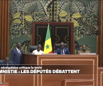 Replay Journal de l'Afrique - Sénégal : les députés débattent de la révision de la loi d'amnistie