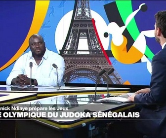 Replay Destination Paris - JO 2024 : le judoka sénégalais Mbagnick Ndiaye prêt à briller à Paris