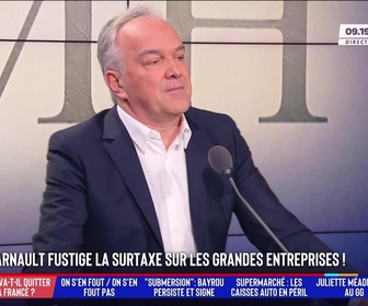 Replay Les Grandes Gueules - Budget : la surtaxe sur les grandes entreprises poussera-t-elle à la délocalisation, comme le dénonce Bernard Arnault ?