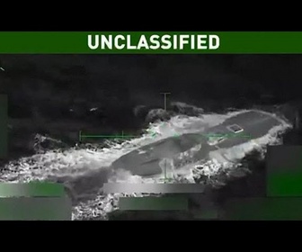 Replay Une frappe militaire américaine cible un sous-marin suspecté de transporter de la drogue dans...