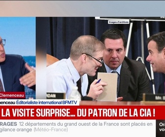 Replay BFM Première - LE MONDE DE CLEMENCEAU - La visite surprise du patron de la CIA à Moscou
