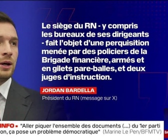 Replay BFM Story - Story 5 : RN, Bardella accuse la justice d'acharnement - 09/07