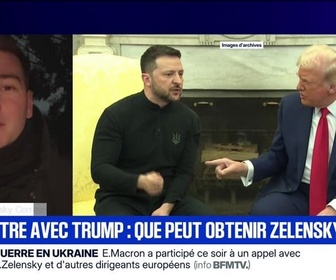 Replay BFM Grand Soir - Une nouvelle rencontre Trump/Zelensky en Floride demain - 27/12