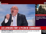 Replay BFM Première - BFM éco : Fioul, les livreurs font le plein de commandes - 11/03