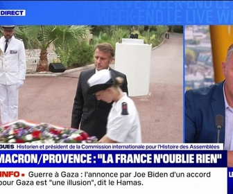 Replay Le Live Week-end - Macron/Provence : La France n'oublie rien - 17/08