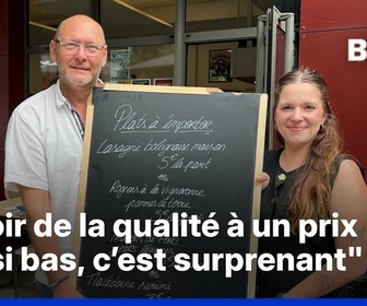 Replay ROBIN DE BFM - Ce restaurateur auvergnat propose le plat de la veille à 5 euros et ça cartonne !