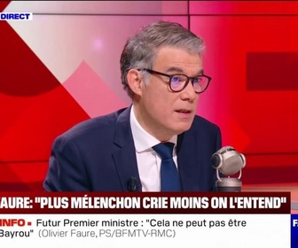 Replay Face à Face - Olivier Faure au sujet du NFP: Je ne cherche pas une rupture (...) Quand je vois qu'il faut avancer, j'avance