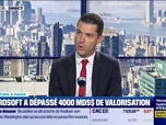 Replay BFM Bourse - Le Club : Microsoft a dépassé 4000 MDS$ de valorisation - 05/08