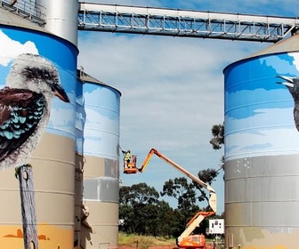 Replay Australie, le street art s'invite sur les silos - GEO Reportage