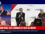 Replay Fauvelle Week-end - La semaine d'Alain Duhamel : Le grand oral des candidats face au Medef - 28/08