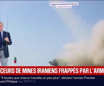Replay BFM Première - Qu'est-ce que les lanceurs de missiles iraniens capables d'envoyer des mines navales?