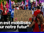 Replay ROBIN DE BFM - Manifestations du 18 septembre: les étudiants mobilisés
