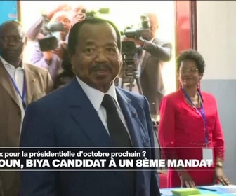 Replay Journal de l'Afrique - 92 ans dont 42 au pouvoir pour Paul Biya... Quels enjeux pour la présidentielle au Cameroun ?
