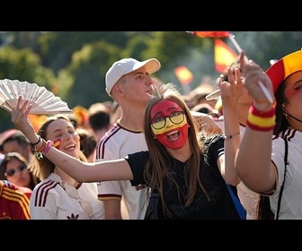 Replay Les supporters espagnols célèbrent la victoire en Coupe du monde