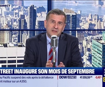 Replay BFM Bourse - USA Today : Septembre, quel potentiel à Wall Street ? par Eric Lafrenière - 03/09