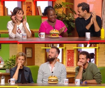 Replay Burger Quiz avec Anaïs Demoustier, Vincent Dedienne, Laurent Lafitte et Marina Foïs
