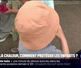 Replay 20H BFM - Face au pic de chaleur, comment protéger les enfants?
