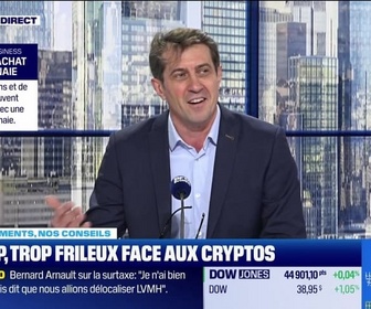 Replay BFM Bourse - Stéphane Rudzinski (Rhetores Finance) : Faut-il confier ses cryptos à un CGP ? - 31/01