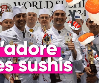 Replay Top Info - Les Français champions du monde de sushi