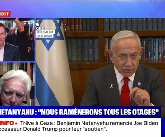 Replay News Box - Trève à Gaza : Benjamin Netanyahu s'exprime - 18/01