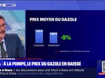 Replay La chronique éco - Gazole: le prix en baisse de 9% en un an