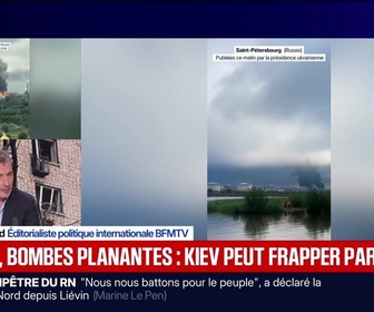 Replay BFM Grand Soir - Une nuée de drones ukrainiens frappent Saint-Pétersbourg - 04/07