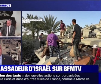 Replay BFM Story - Story 4 : La bande de Gaza n'est pas un mouroir, Joshua Zarka, ambassadeur d'Israël en France - 20/05