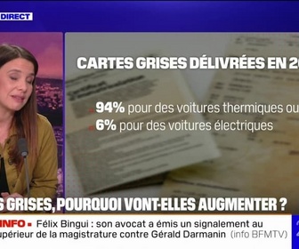 Replay 20H BFM - LE CHOIX D'AMÉLIE - Pourquoi le prix des cartes grises va augmenter