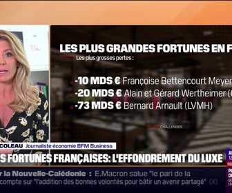 Replay Week-end première - La forte dégringolade du secteur du luxe, observée dans le classement annuel des 500 plus grandes fortunes de France de Challenges