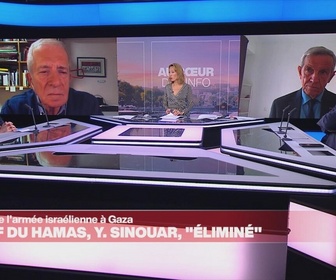 Replay Le débat - Gaza : quelles conséquences après la mort du chef du Hamas, Yahya Sinouar ?