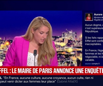 Replay BFM Grand Soir - Femmes écartées : polémique et grève à la Tour Eiffel - 07/09