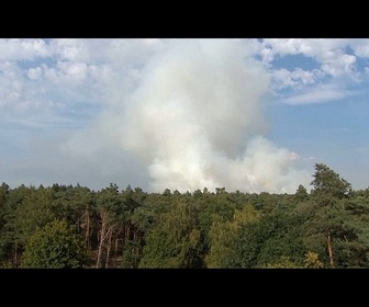 Replay Un incendie de forêt progresse dans une réserve naturelle du sud-est des Pays-Bas