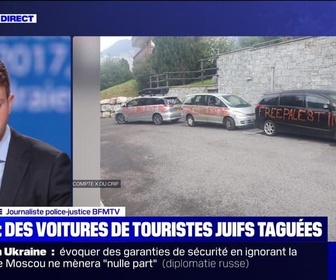 Replay BFM Story - Story 7 : Alpes, des voitures de touristes juifs taguées - 20/08