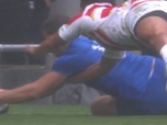 Replay Tests d'Automne des Nations de rugby - Test-match : Damian Penaud marque le premier essai