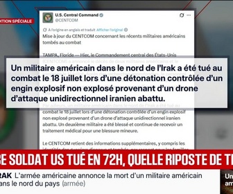 Replay BFM Grand Soir - Un troisième soldat US tué en 72 heures, quelle riposte de Trump ? - 19/07